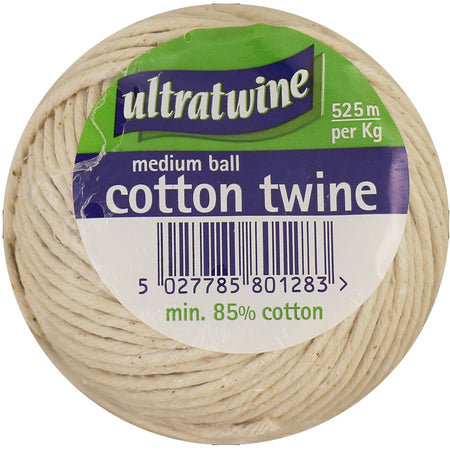 Ball of Strong Cotton Twill String - 40m