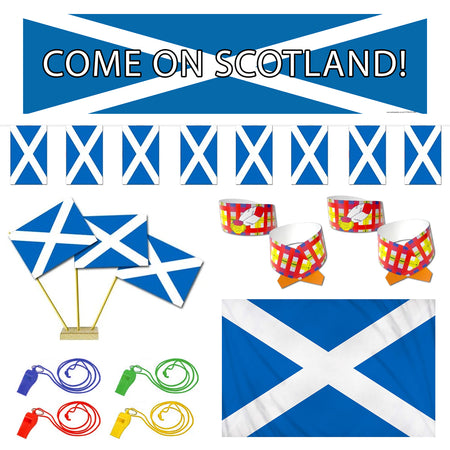 Scotland Supporters Sports Party Pack