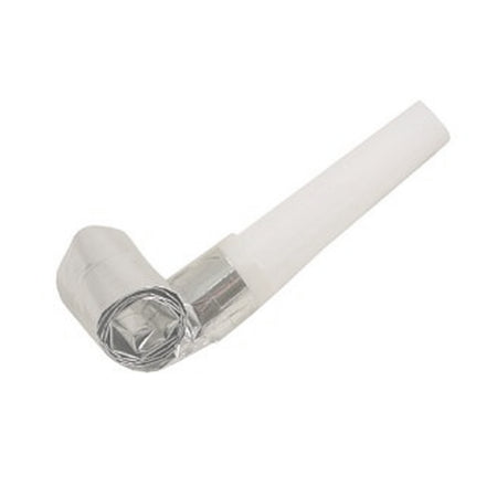 Silver Foil Blowout with White Mouth Piece - Each