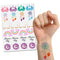 Sleepover Temporary Tattoos - Sheet of 24