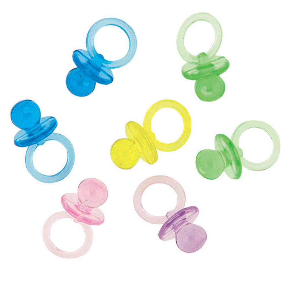 Assorted Colour Crystal Dummy Favours - 2.5cm - Pack of 18