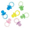 Assorted Colour Crystal Dummy Favours - 2.5cm - Pack of 18