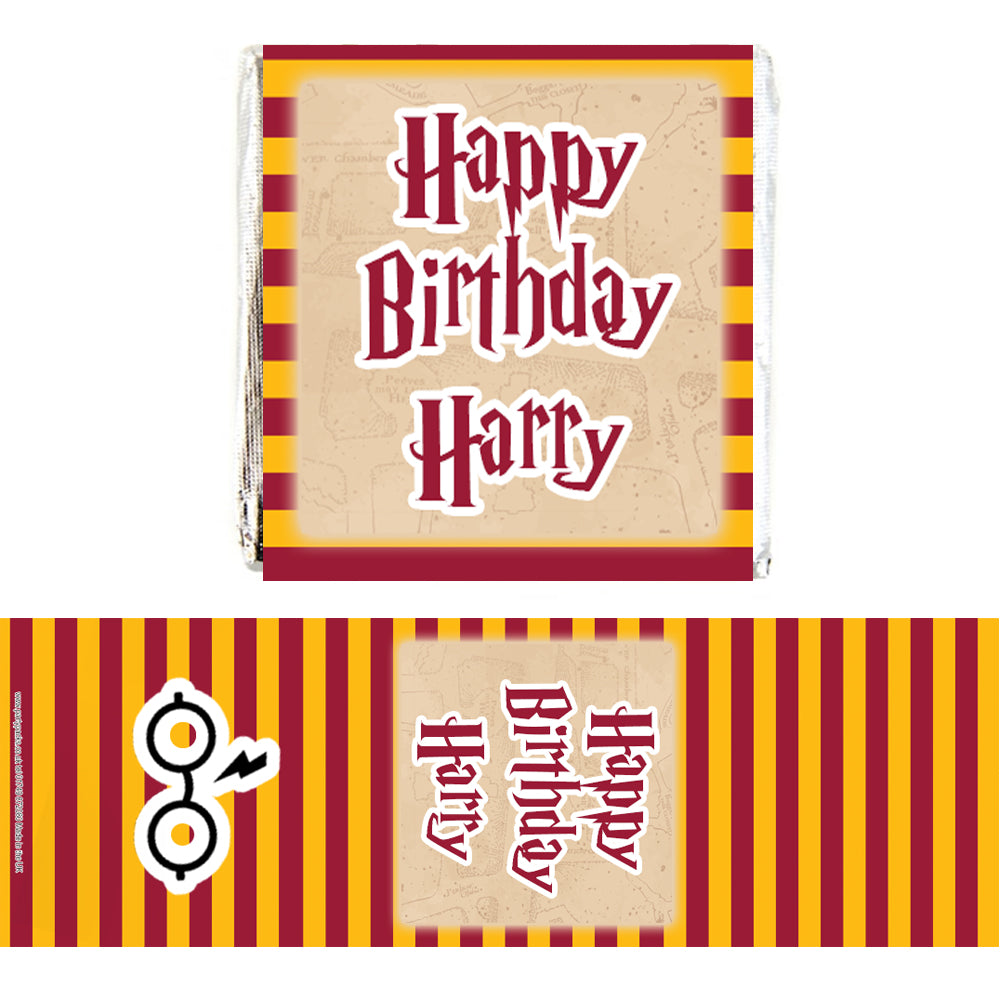 Personalised Chocolates - Wizard - Pack 16