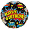 Superhero Happy Birthday Foil Balloon - 18