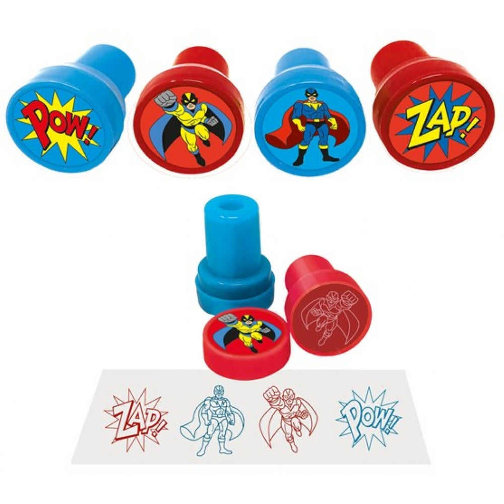 Super Hero Ink Stampers 3.5cm