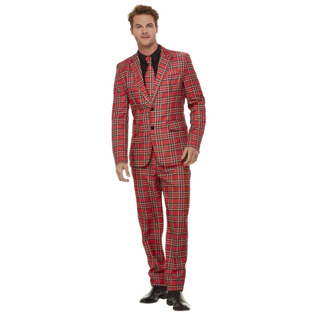 Red Tartan Suit