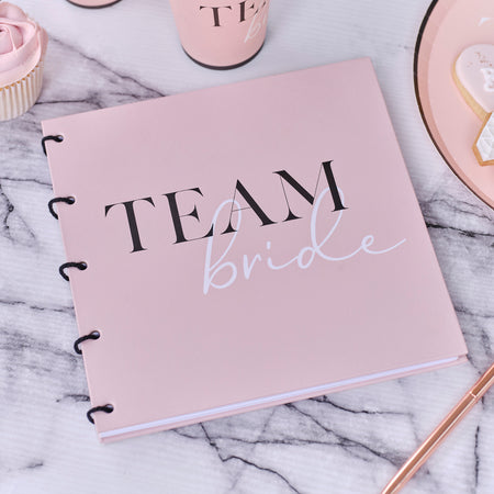 Team Bride Hen Party Guest Book