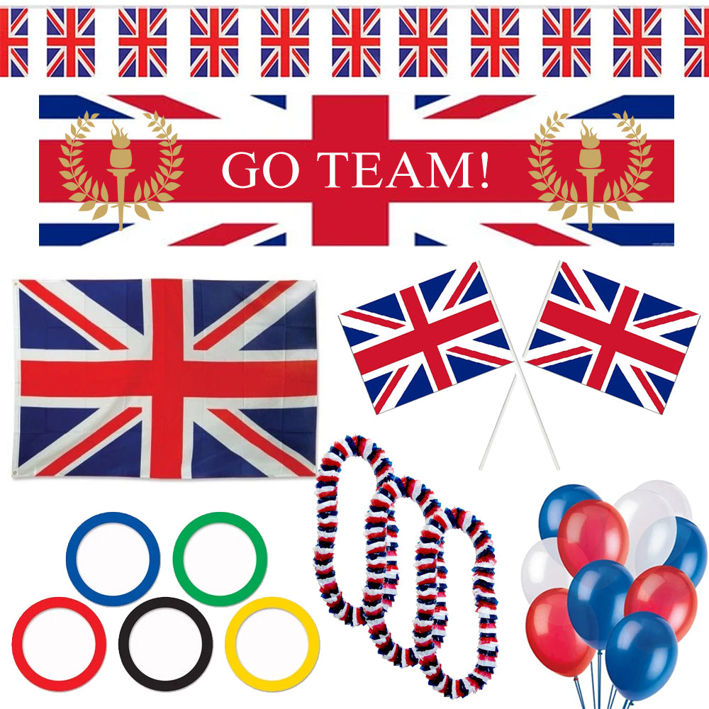Go Team! Great Britain Supporters Party Pack