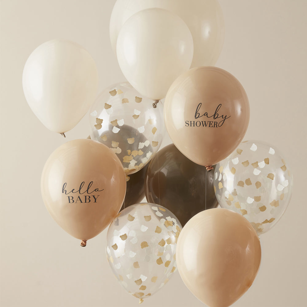 Neutral Baby Shower Balloon Bundle