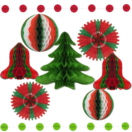 Christmas Tissue Paper Decoration Party Pack - Plastic-Free!