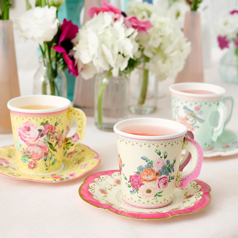 Truly Scrumptious Cup and Saucers - 170ml - Pack of 12