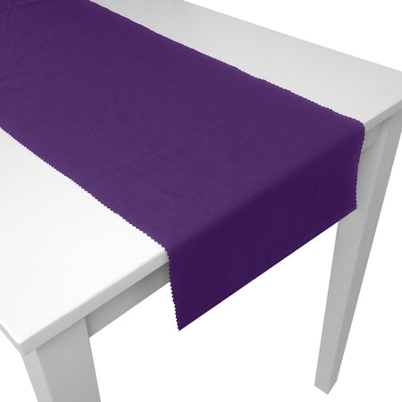Purple Fabric Table Runner - 1.1m