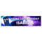 Time Travel Police Box Personalised Banner - 1.2m
