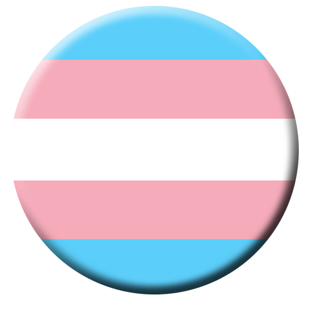 Transgender Pride Badge - 58mm - Each