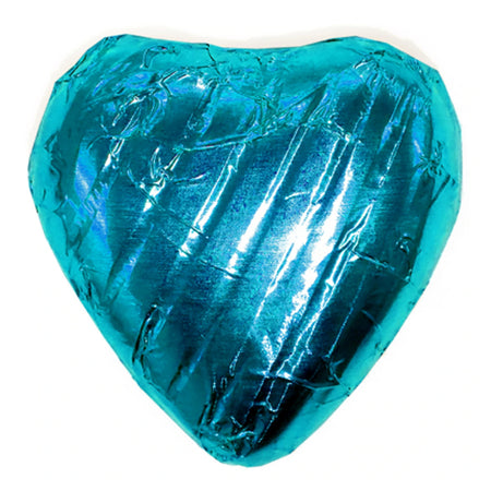 Chocolate Heart Turquoise - Each - 5g