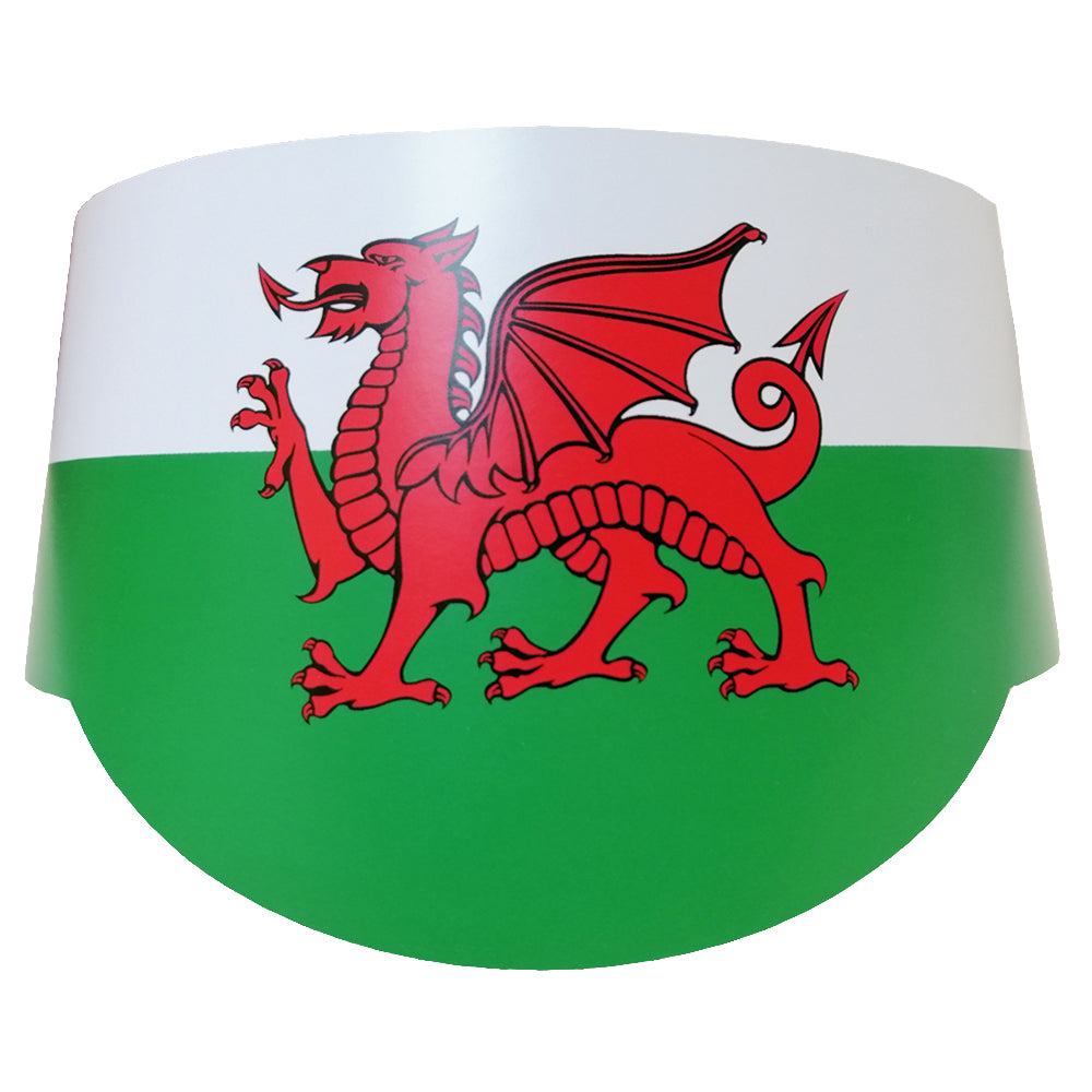 Welsh Flag Peak Hat - Each