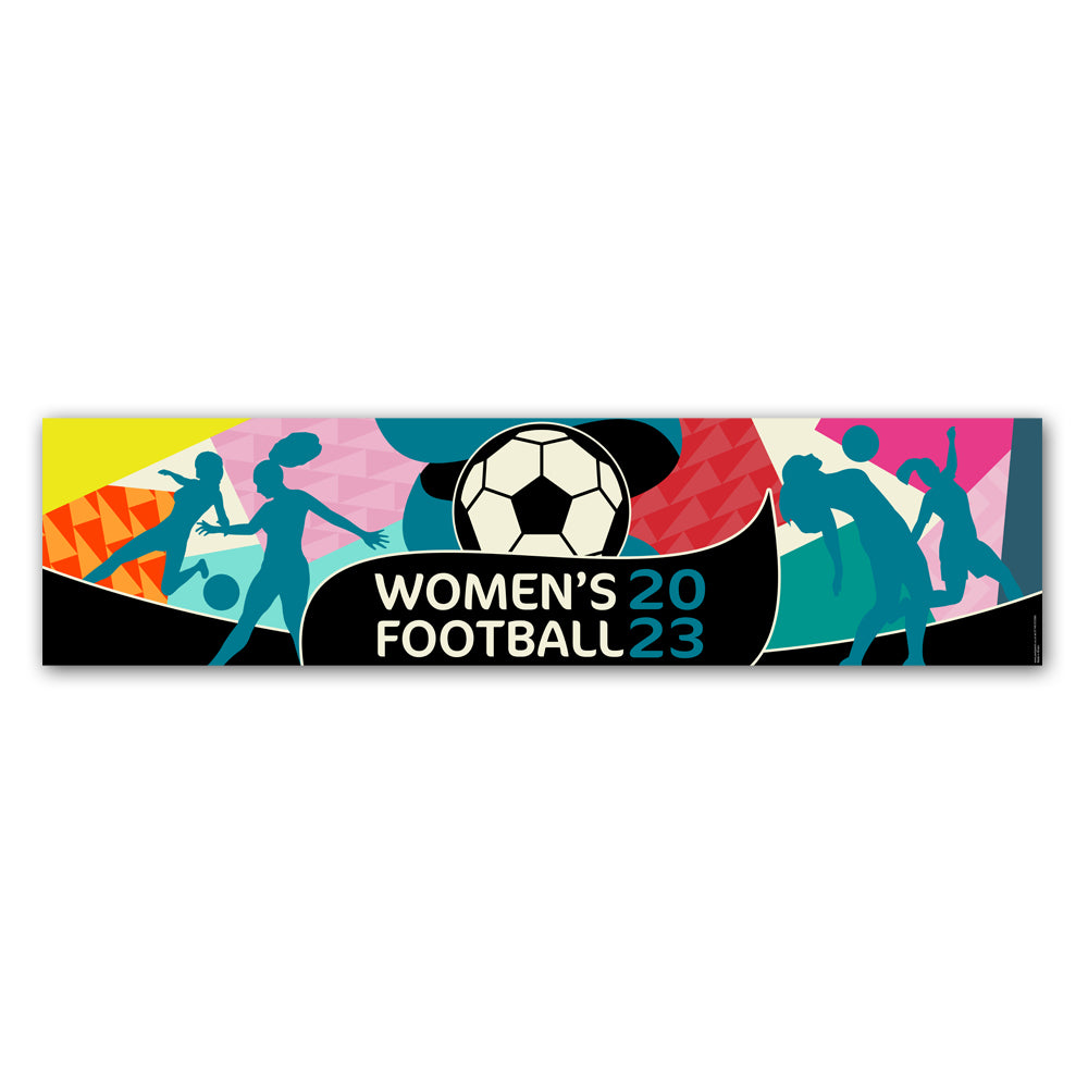 Women's Football 2023 Banner - 1.2m