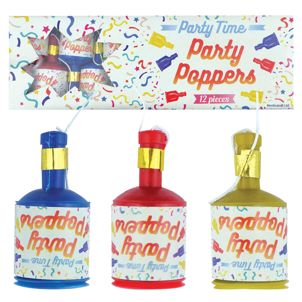 Party Poppers and Confetti Cannons – Party Packs
