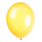Yellow Latex Balloons - 12