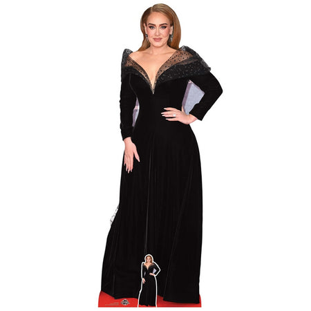 Adele Lifesize Cutout With FREE Mini Cutout - 1.75m