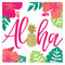 Aloha Tropical Paper Napkins - Pack of 16