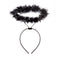 Black Angel Halo on Headband