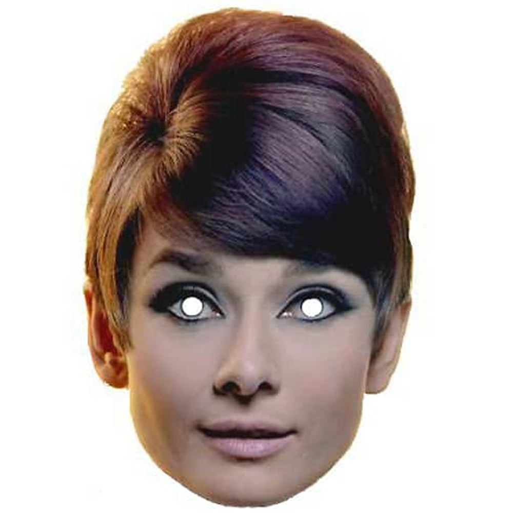 Audrey Hepburn Card Mask