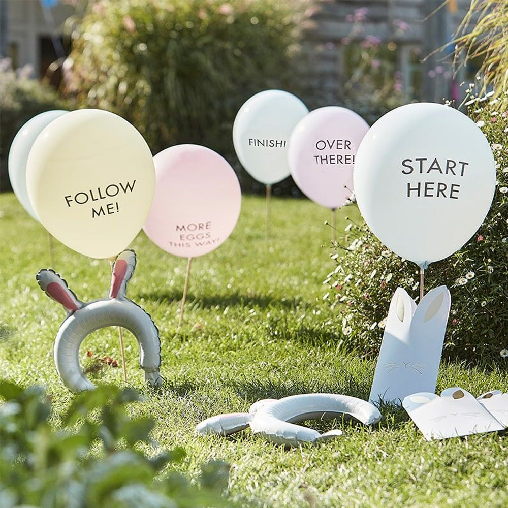 Easter Egg Hunt Kit With Balloon Markers