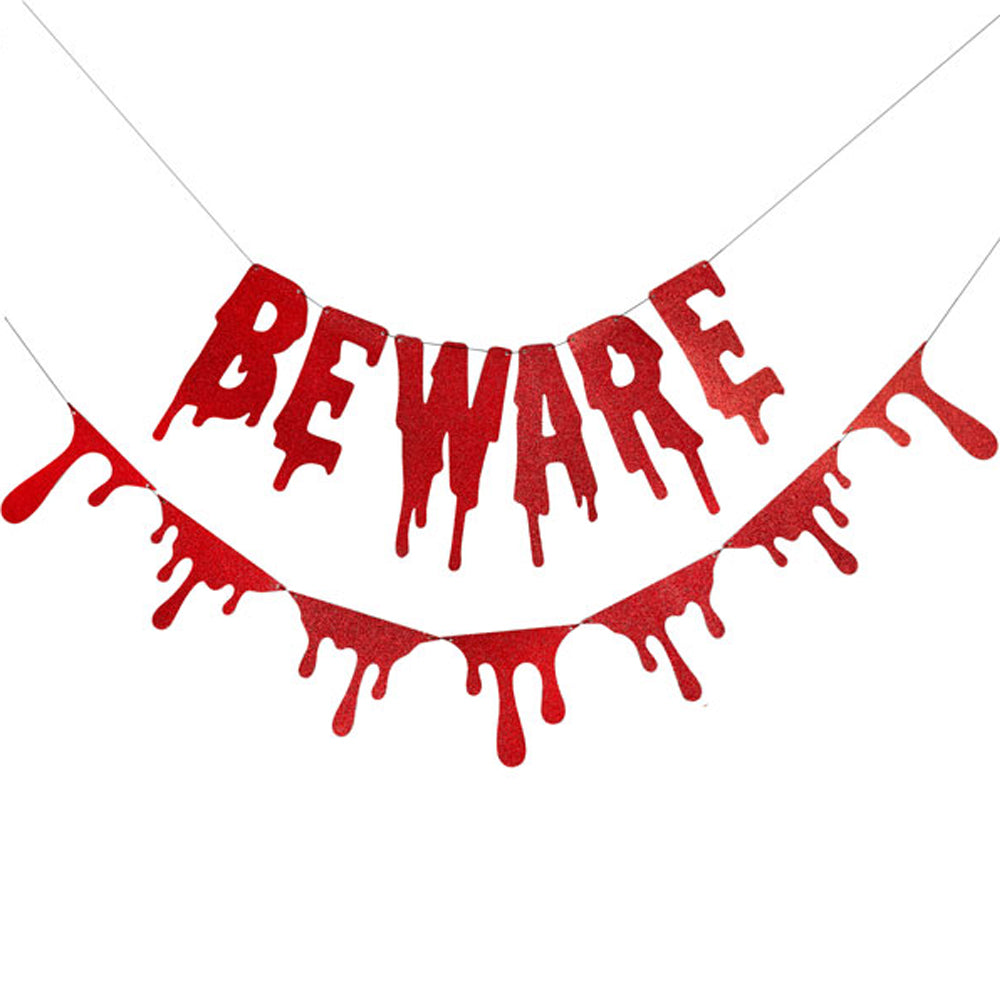 'BEWARE' Banner -2m