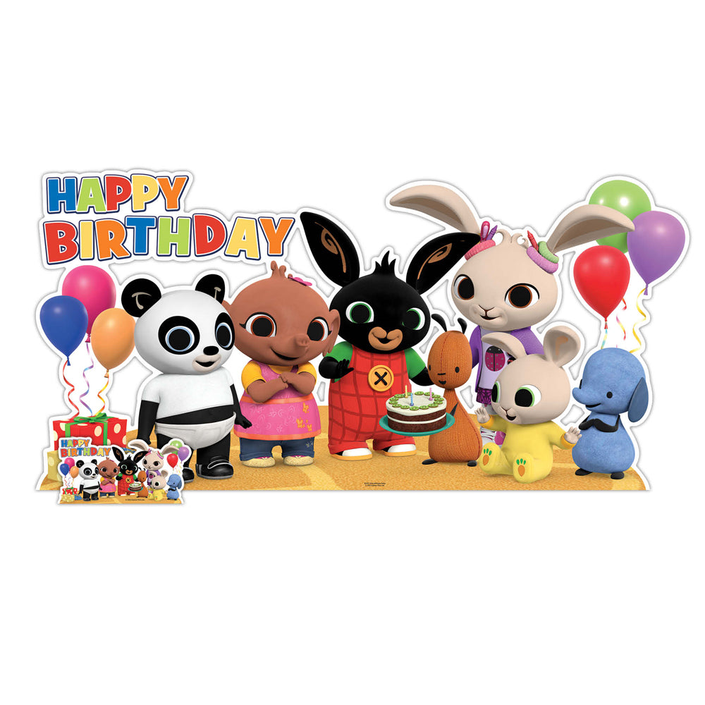 Bing Birthday Party Large Group Cardboard Cutout