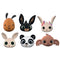 Bing Card Masks - Pack of 6
