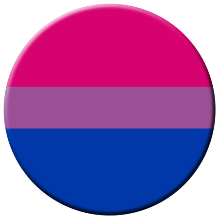 Bisexual Pride Badge - 58mm - Each