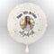 Glitz Black & Silver Personalised Photo Balloon (not inflated)