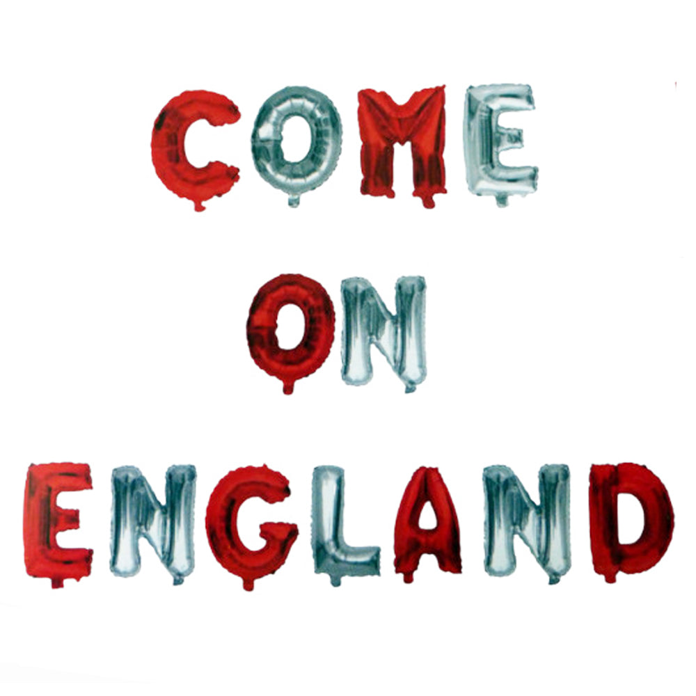 Come on England Foil Balloons - 16"