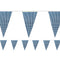 Royal Blue Gingham Fabric Bunting - 8m