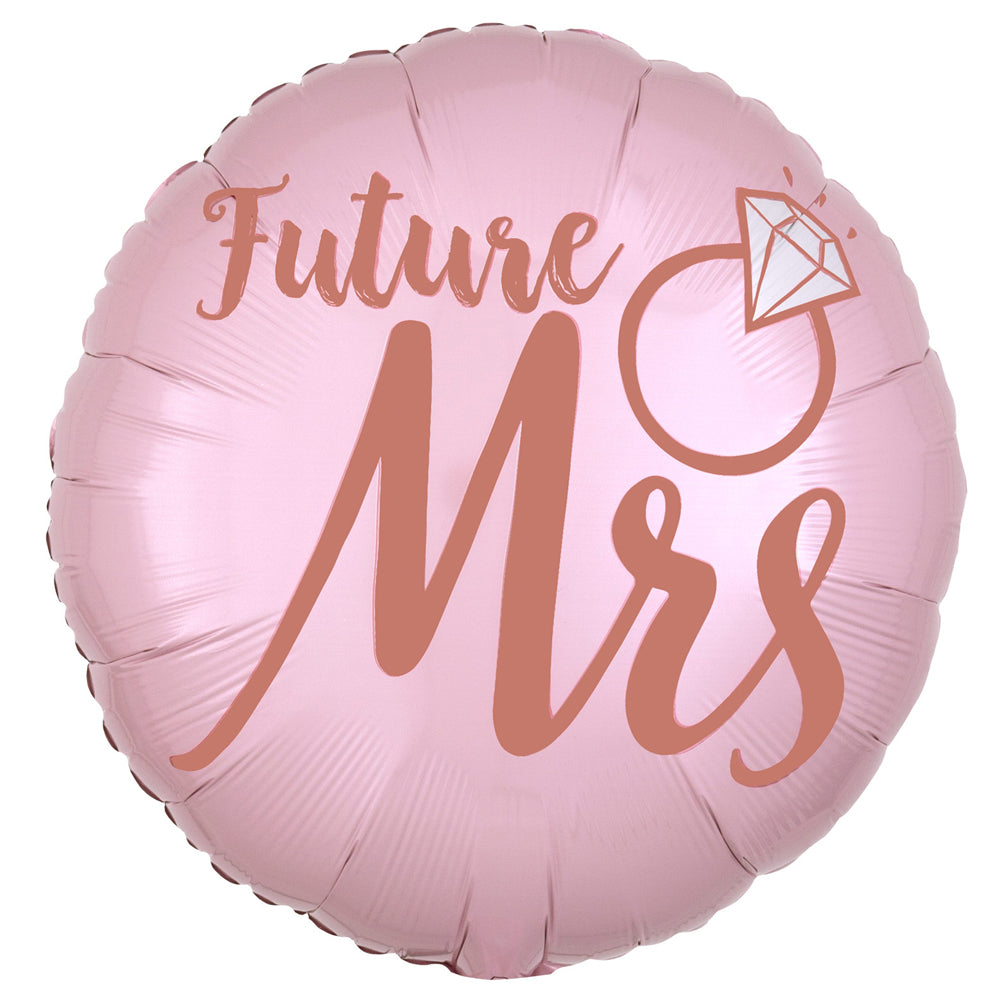 Blush Future Mrs Foil Balloon - 18"