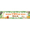 Personalised 'Born TWO Be Wild' Jungle Animals Banner Decoration - 1.2m