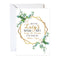 Personalised Botanical Foliage Party Invitations - Pack of 16