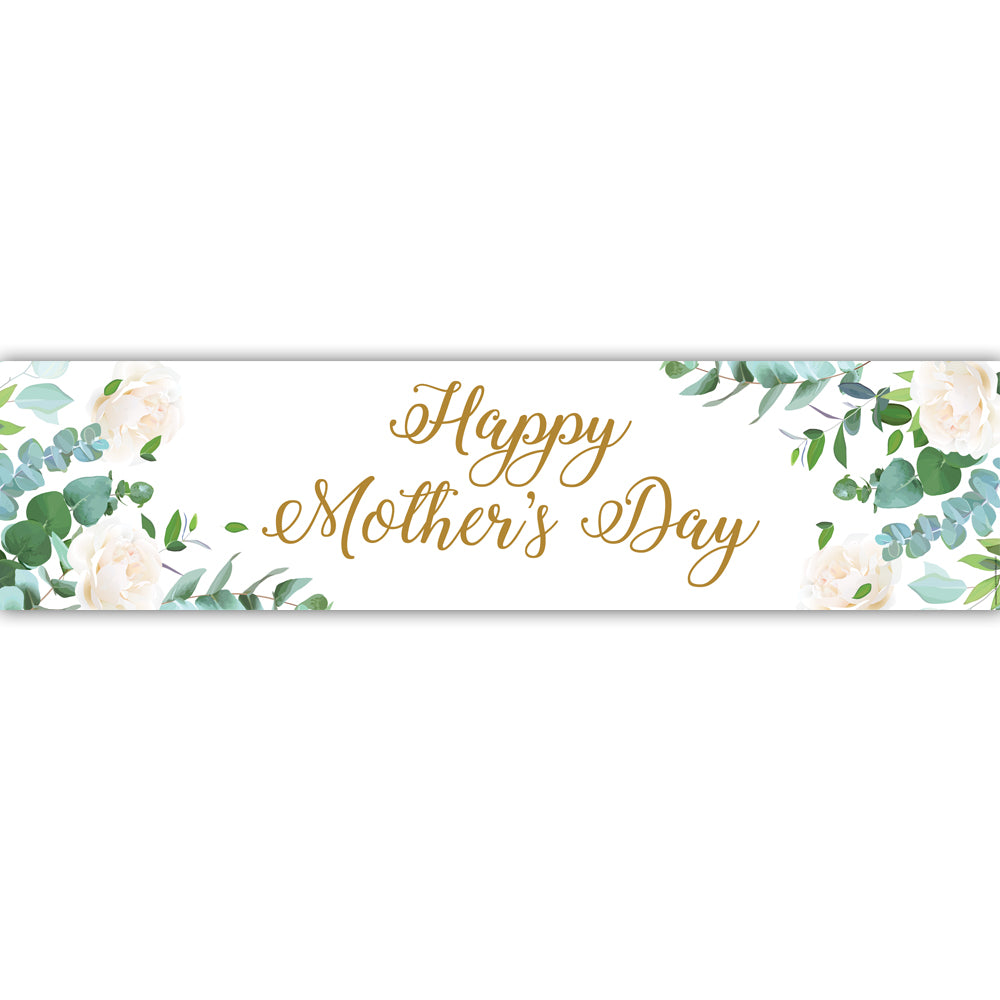 Botanical Foliage Mother's Day Banner- 1.2m