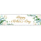Botanical Foliage Mother's Day Banner- 1.2m