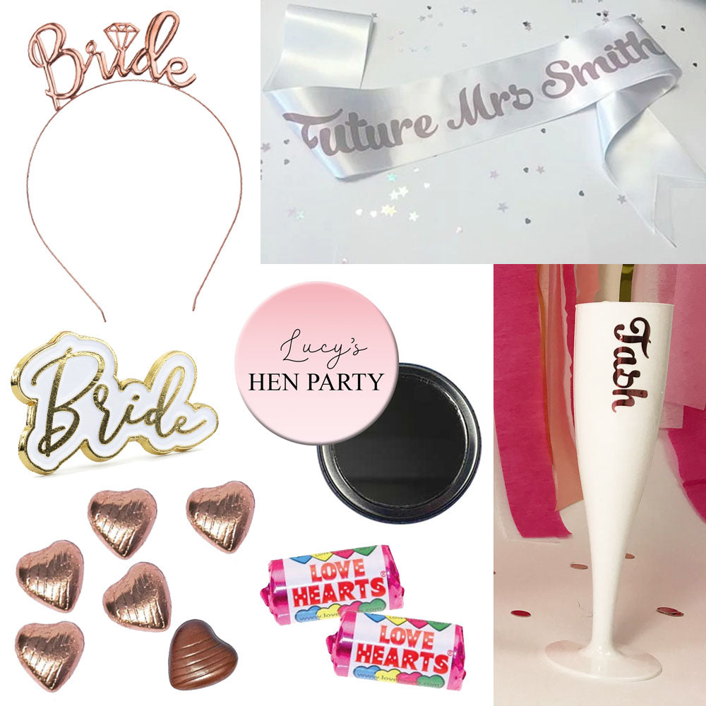 Gifts For The Bride To Be Pack - 13 Pieces