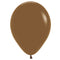 Brown Latex Balloons - 12