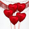 Inflated Valentine's Day Red Hearts Balloon Bundle in a Box