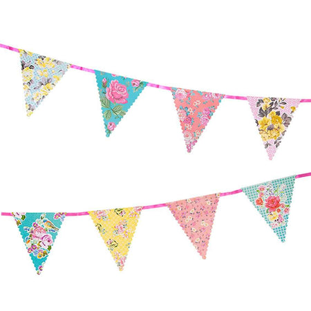 Truly Scrumptious Vintage Floral Bunting - 3m