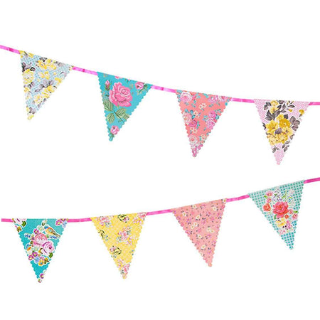 Truly Scrumptious Vintage Floral Bunting - 3m