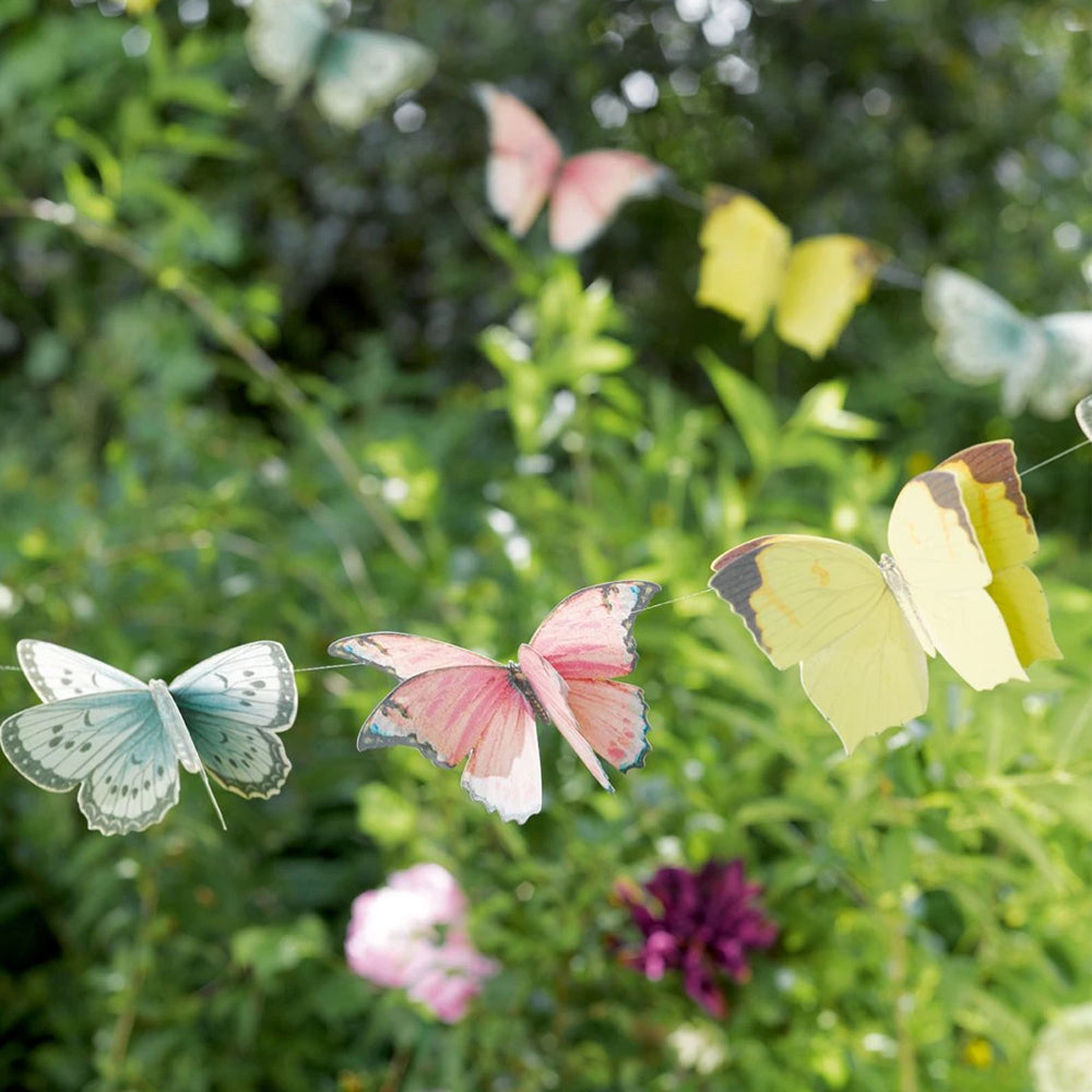 Truly Fairy Butterfly Bunting Garland - 3m