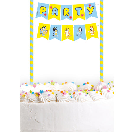 Bluey Cake Bunting