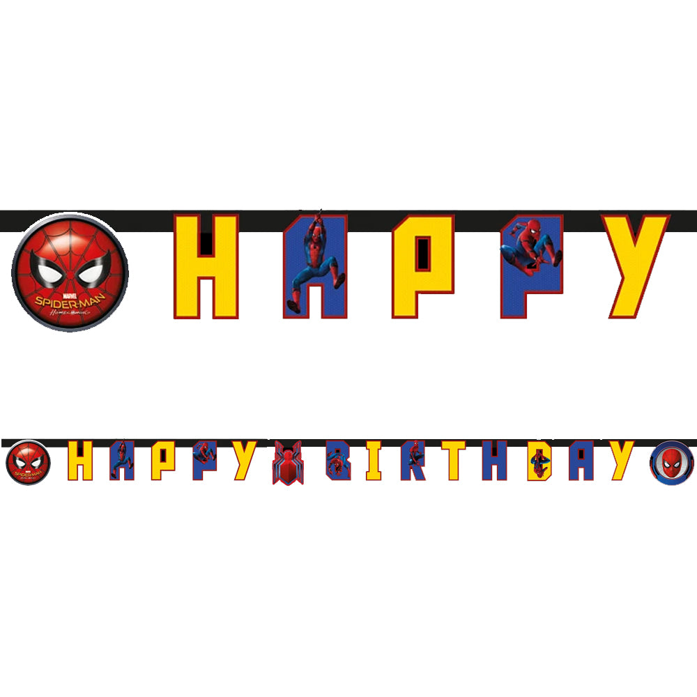 Spider-Man Letter Banner - 2m