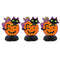 Cat and Pumpkin Mini Honeycomb Table Decorations