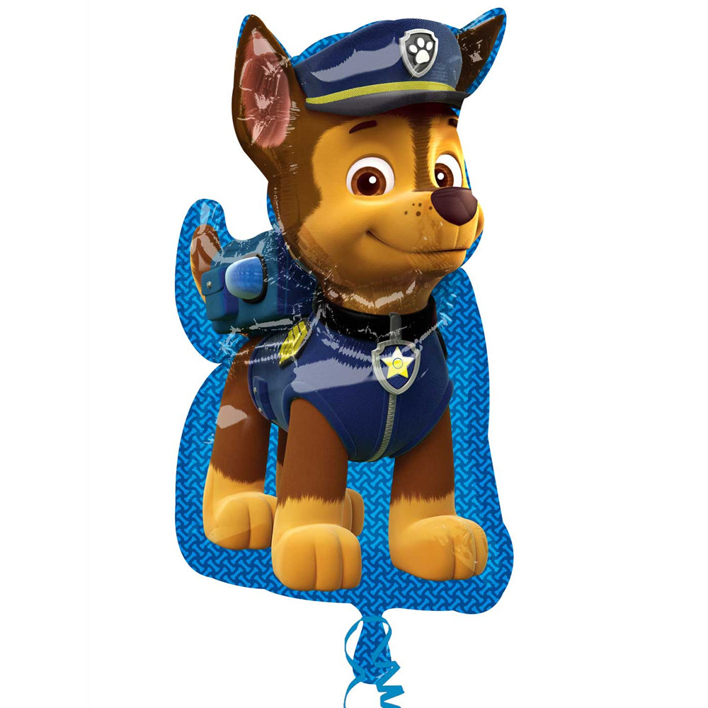 Paw Patrol Chase Supershape Large Foil Balloon - 23"